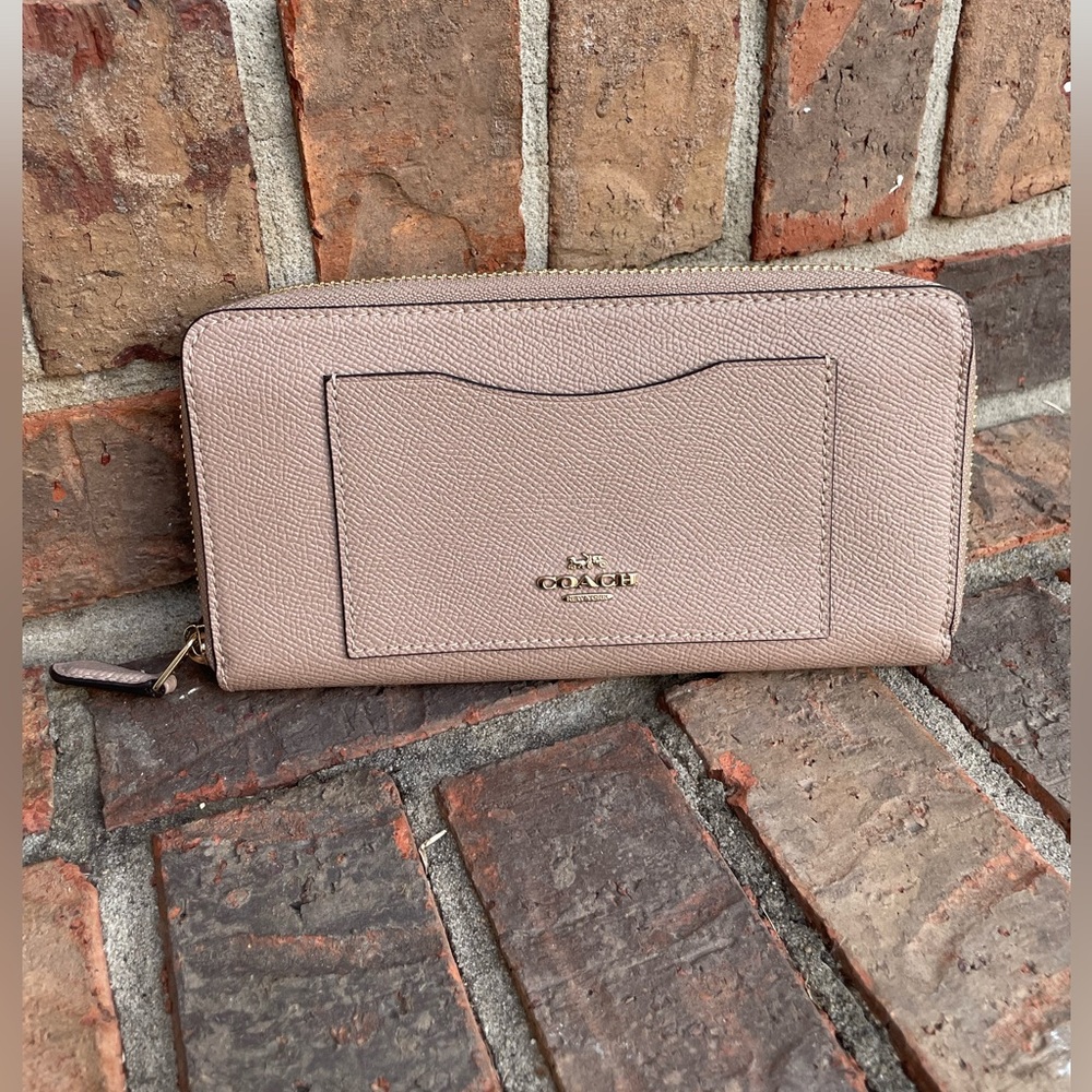 Coach Accordion Zip Wallet